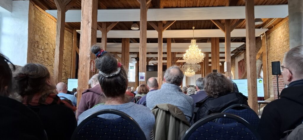 Publikum Rückenansicht